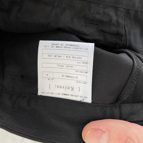 JULIUS Strapped Pants - Size 32 -RICK OWENS VIBE- - Picture 3 of 3